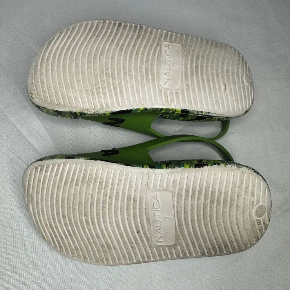 Toddler Nautica Slippers size 7